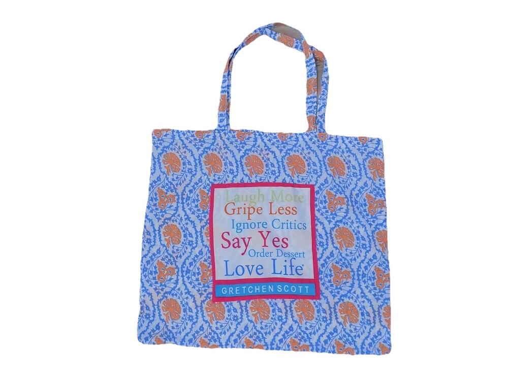 Gretchen Scott lightweight cotton tote 17 x 15